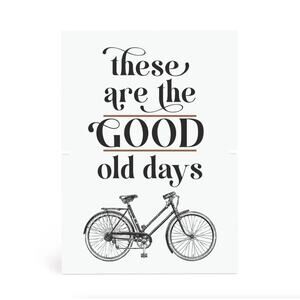 P Graham Dunn "Good Old Days" Story Board Linkable Stand-Up Frame New